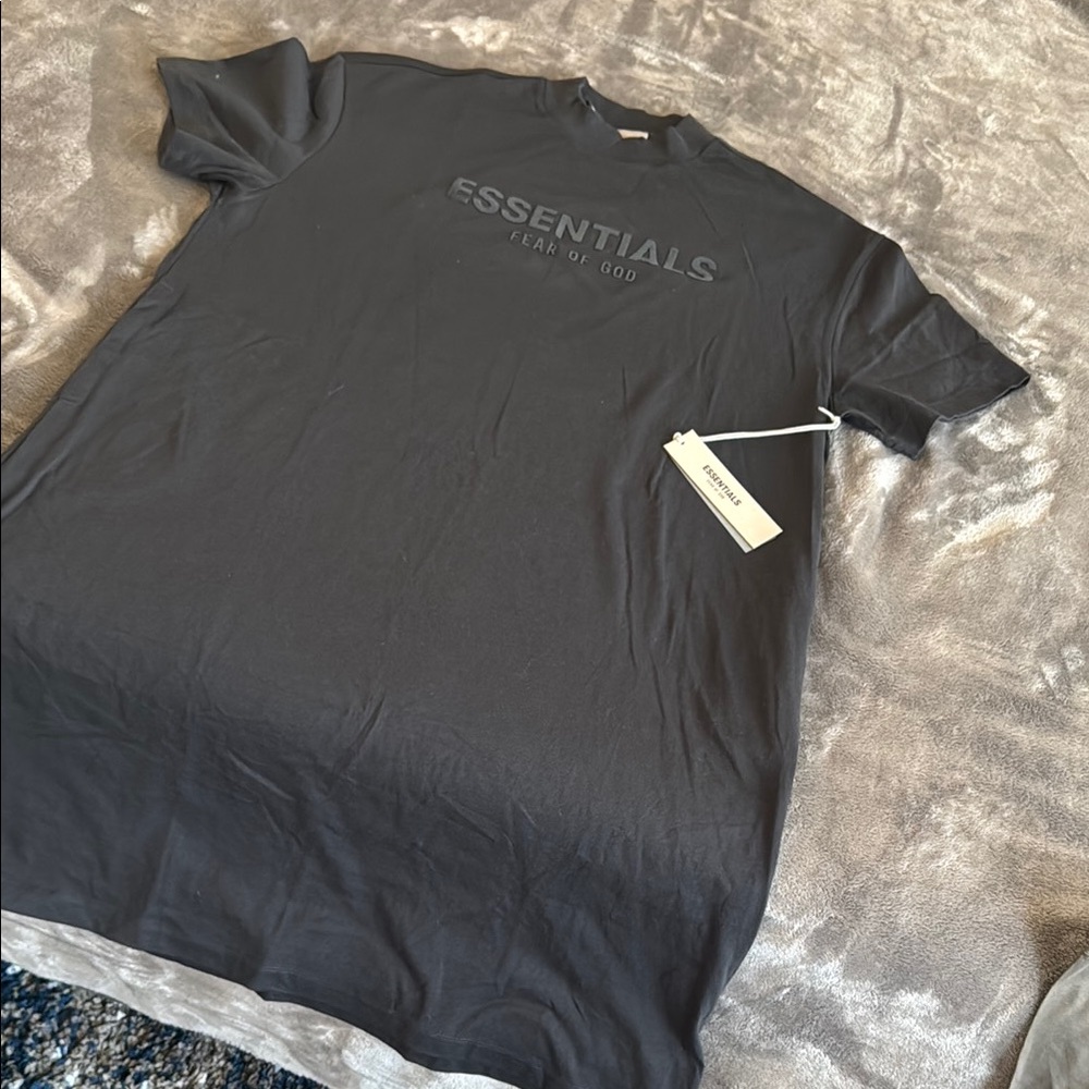 Fear of God Essentials Charcoal TShirt Dress